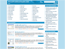 Tablet Screenshot of directfreedownloads.com